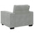 Sofa Set with Cushion 3 pcs Grey 220 x 78 x 84 cm Velvet