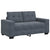 Sofa Set with Cushion 3 pcs Grey 221 x 78 x 80 cm Velvet
