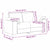 Sofa Set 2 pcs Black 219 x 77 x 82 cm Fabric