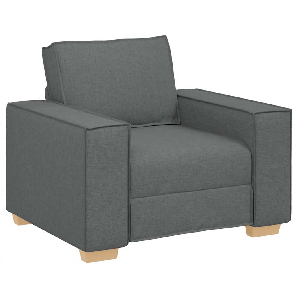 Sofa Chair Dark Grey 100x78x84 cm Fabric