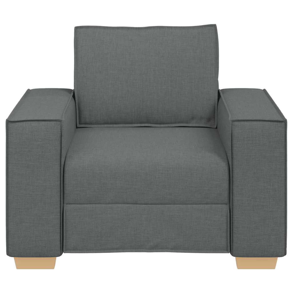 Sofa Chair Dark Grey 60 cm Fabric