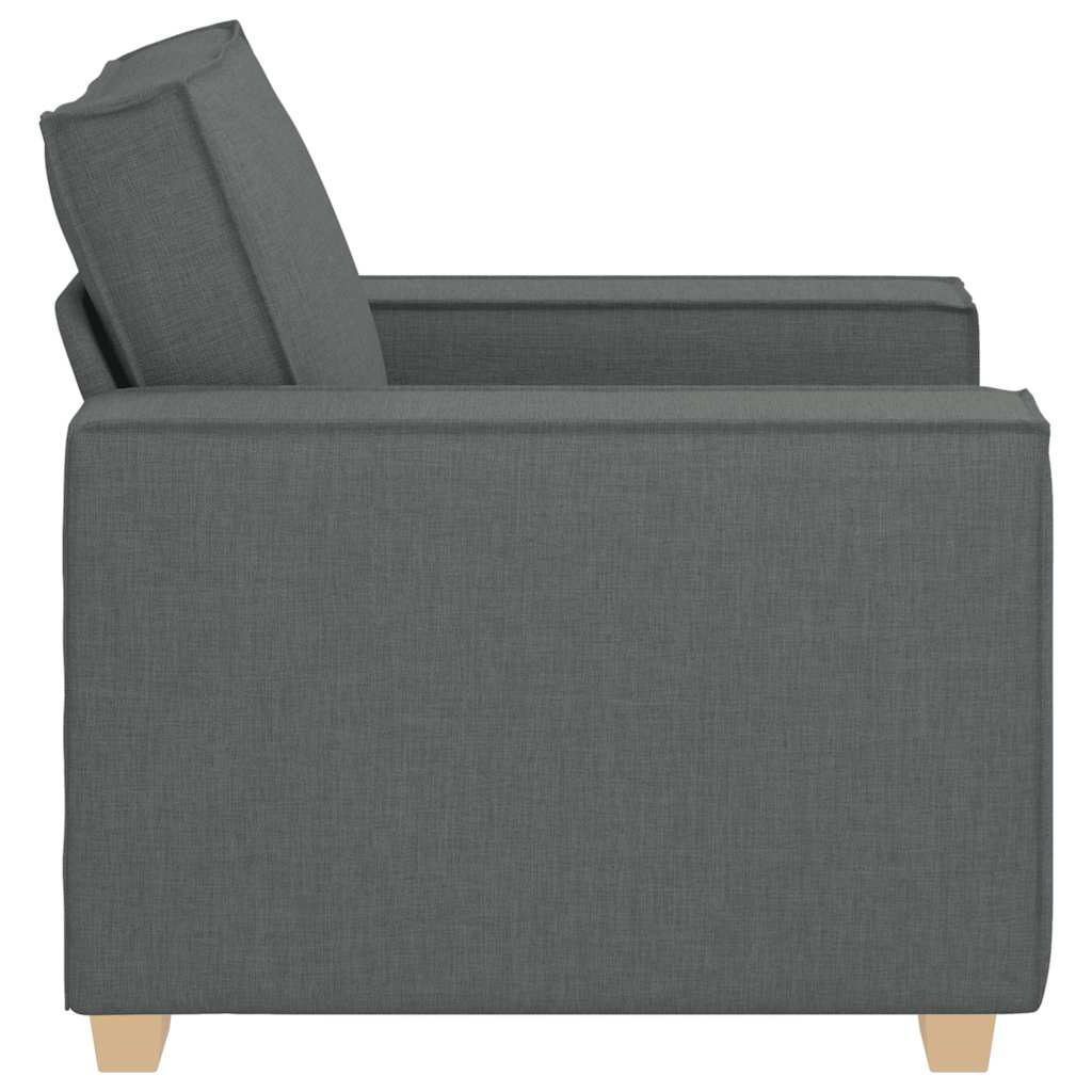 Sofa Chair Dark Grey 60 cm Fabric