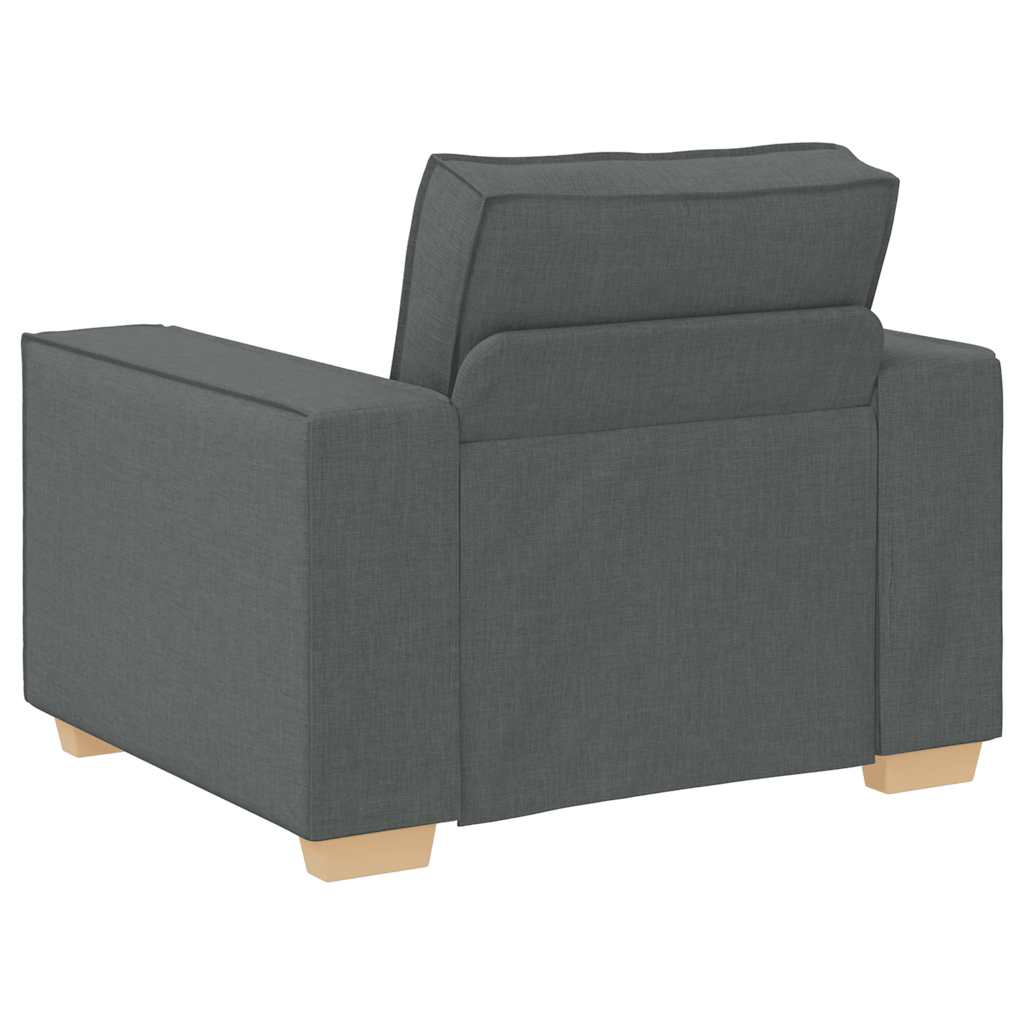 Sofa Chair Dark Grey 60 cm Fabric