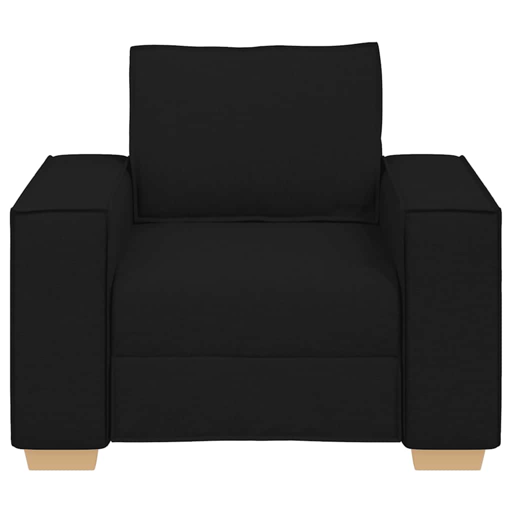 Sofa Chair Black 60 cm Fabric