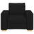 Sofa Chair Black 60 cm Fabric