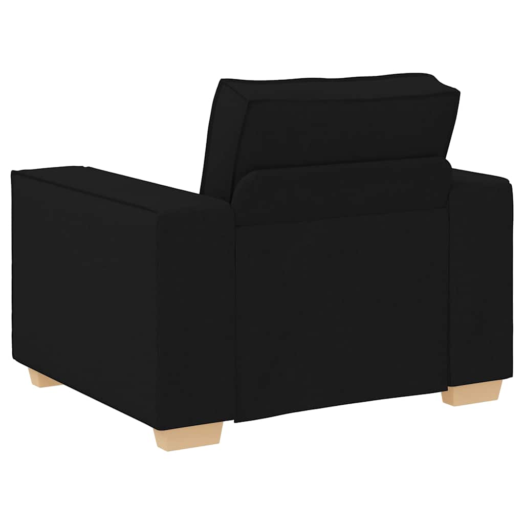 Sofa Chair Black 60 cm Fabric