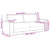 3-Seater Sofa Light Grey 180 cm Fabric