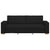 3-Seater Sofa Black 180 cm Fabric