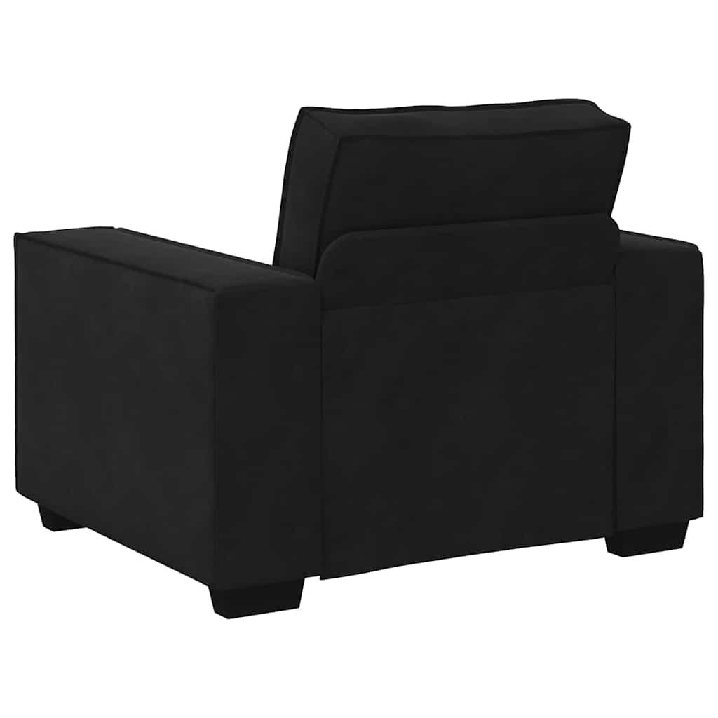 Sofa Chair Black 60 cm Velvet