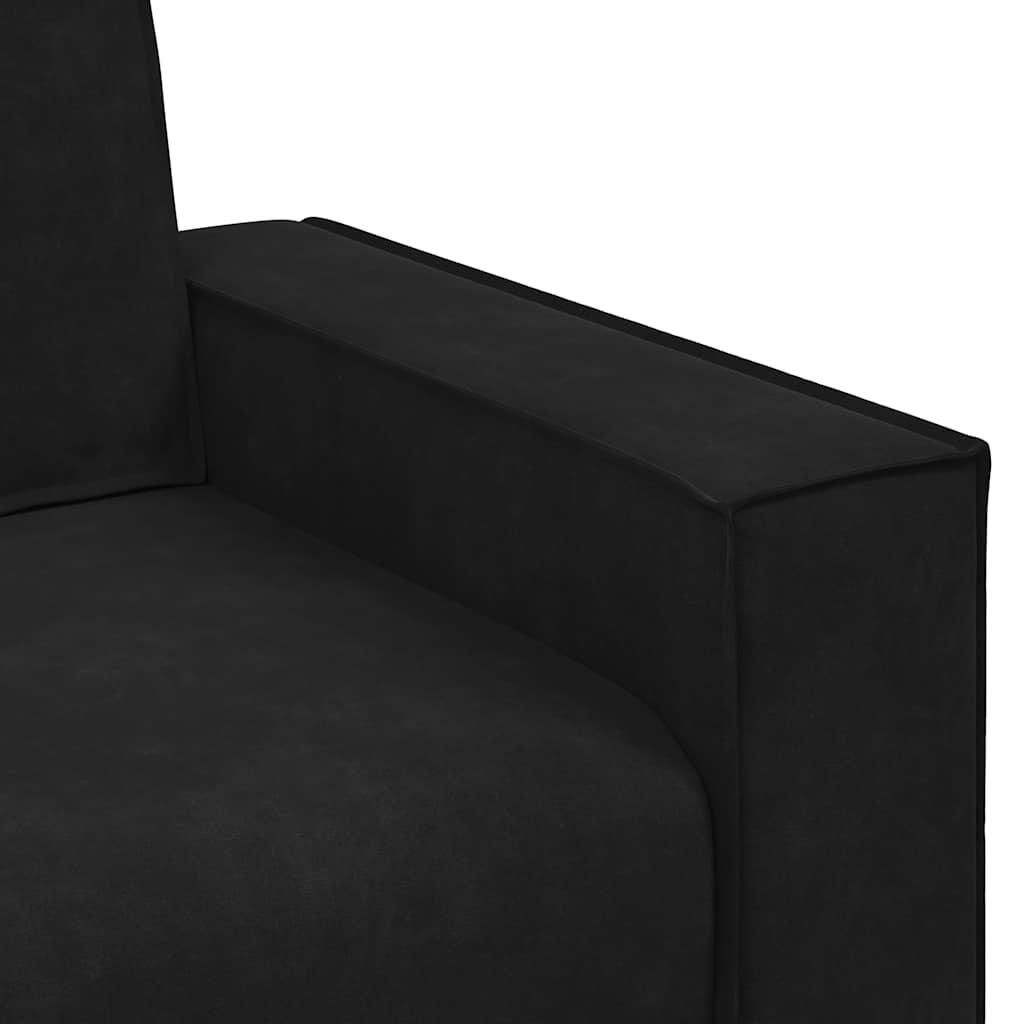 Sofa Chair Black 60 cm Velvet