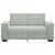 2-Seater Sofa Light Grey 120 cm Velvet