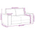 2-Seater Sofa Light Grey 120 cm Velvet