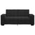 2-Seater Sofa Black 140 cm Velvet