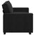 2-Seater Sofa Black 140 cm Velvet