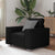 Sofa Chair 59 cm with Cushion Black Faux leather