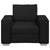 Sofa Chair 59 cm with Cushion Black Faux leather