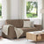 Sofa Chair Cappuccino 180 x 78 x 84 cm Artificial Leather