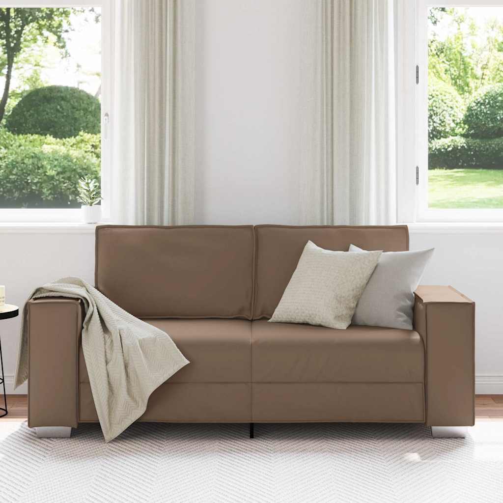 Sofa Cappuccino 180 x 78 x 84 cm Fabric