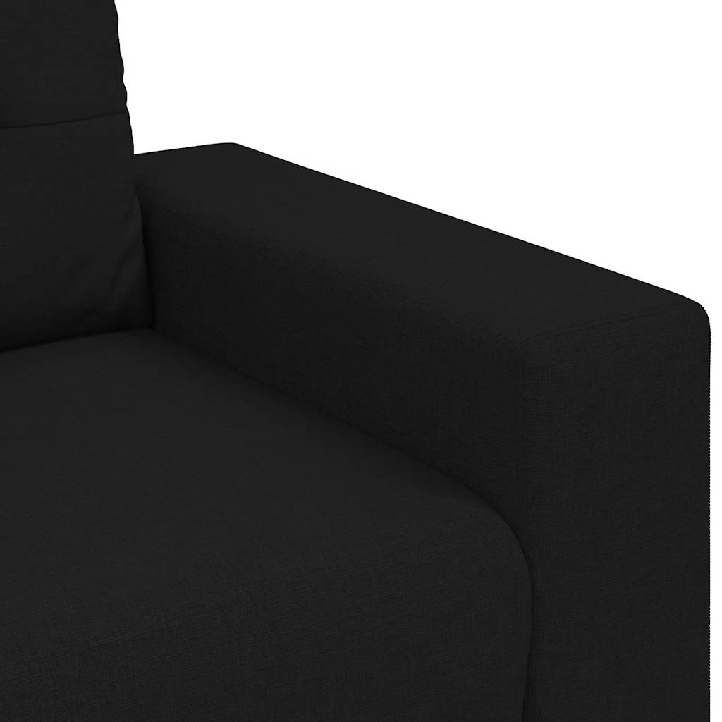 Sofa Chair Black 60 cm Fabric