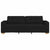 3-Seater Sofa Black 180 cm Fabric