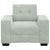 Sofa Chair Light Grey 60 cm Velvet