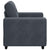 Sofa Chair Dark Grey 60 cm Velvet