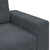 Sofa Chair Dark Grey 60 cm Velvet
