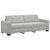3-Seater Sofa Light Grey 180 cm Velvet