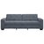 3-Seater Sofa Dark Grey 180 cm Velvet
