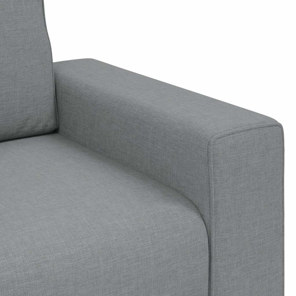 Sofa Chair Light Grey 60 cm Fabric