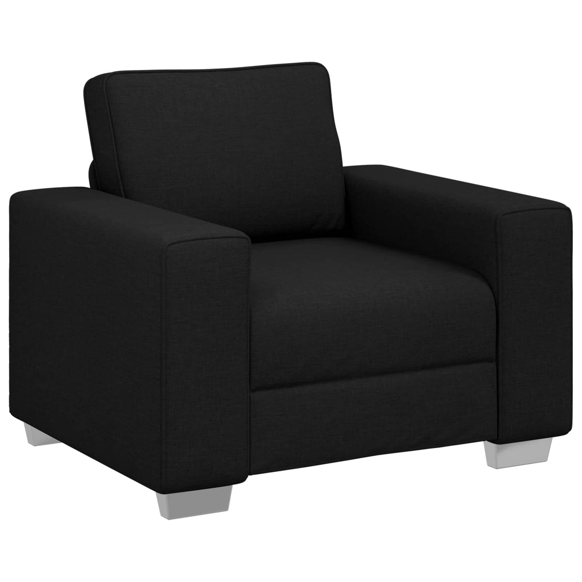 Sofa Chair Black 100 cm Fabric