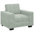 Sofa Chair Light Grey 60 cm Velvet