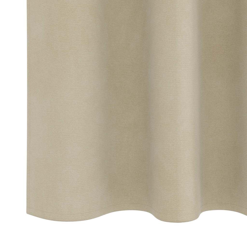 Blackout Curtains 2 pcs Cream 140 x 225 cm Velvet