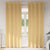 Blackout Curtains with Curtains Beige Polyester