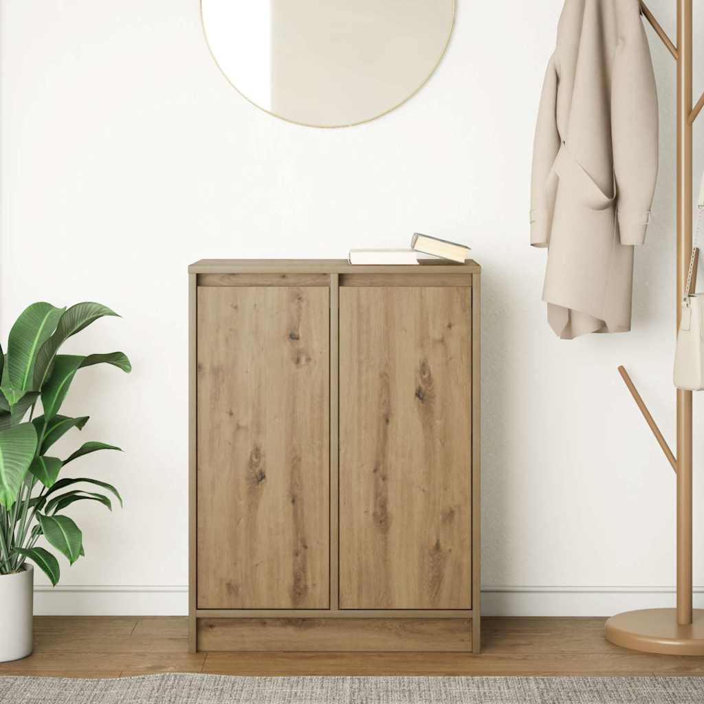 Sideboard Artisan Oak 57x34x76 cm Engineered Wood