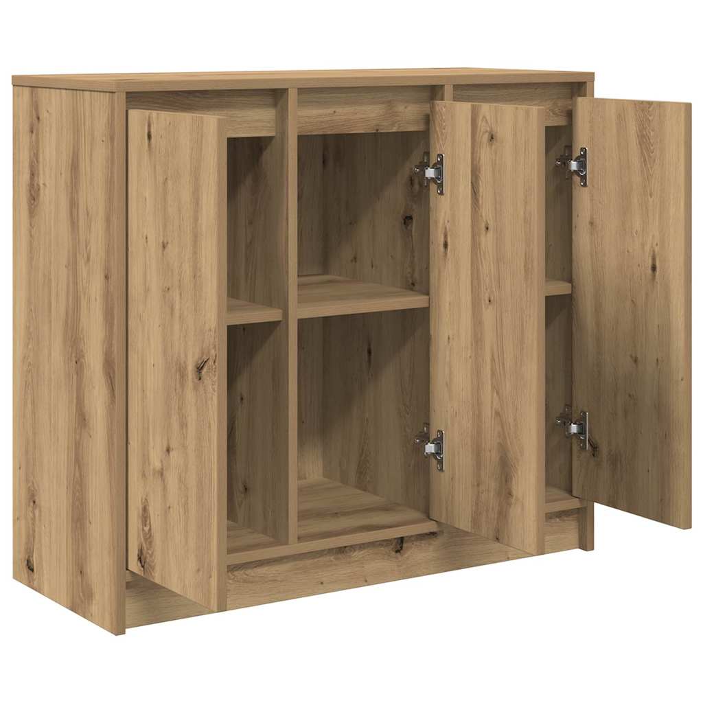 Sideboard Artisan Oak 85x34x76 cm Engineered Wood