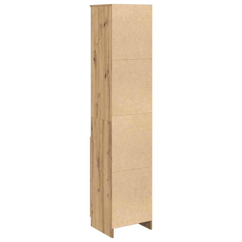 Highboard Artisan Oak 37.5x35x180 cm Engineered Wood
