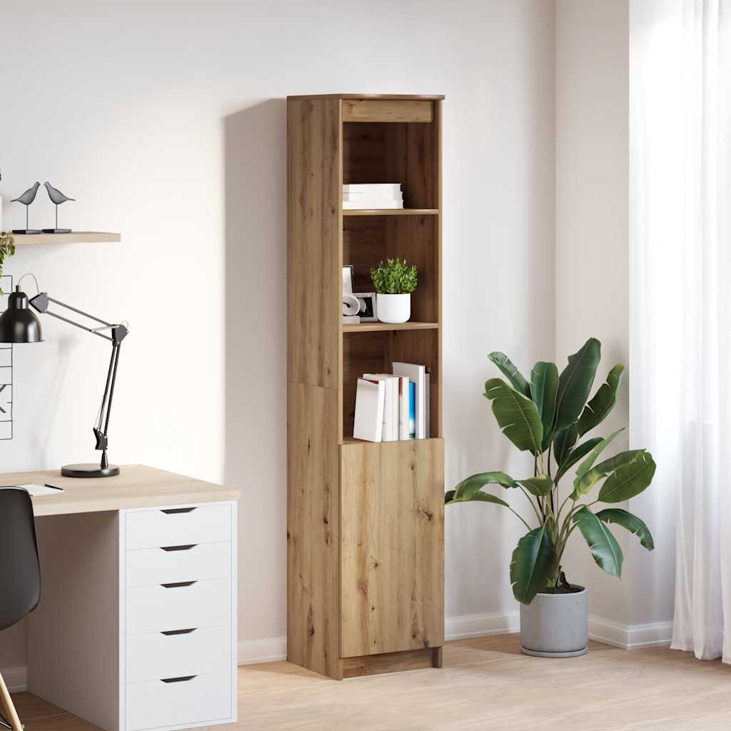 Highboard Artisan Oak 37.5x35x180 cm Engineered Wood