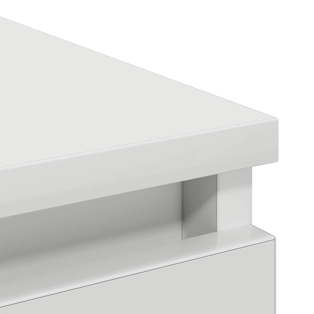 Sideboard White 37.5x35x76 cm Engineered Wood