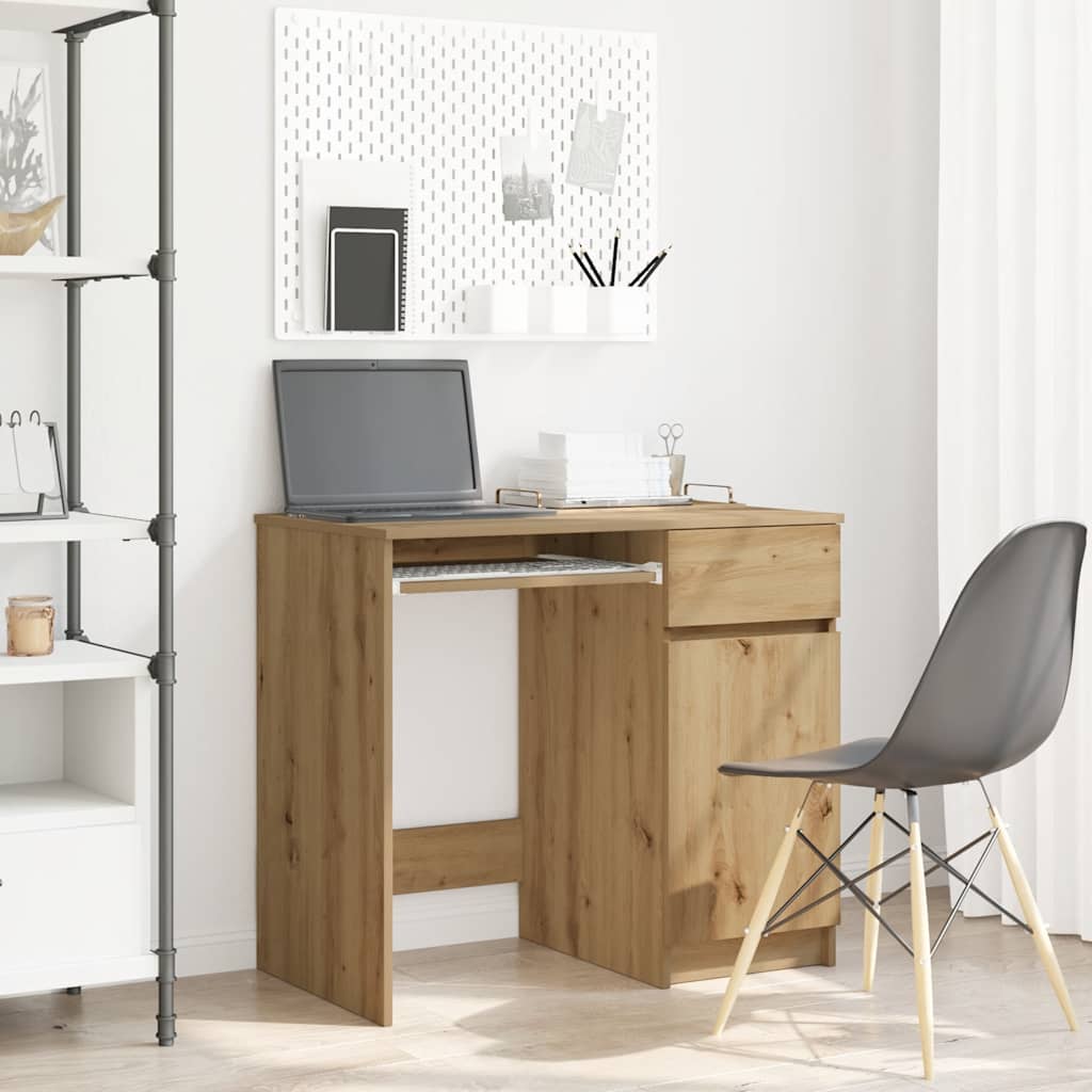 Desk Artisan Oak 86x49x76 cm Engineered Wood