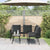 Sofa with Cushion Grey 61.5 x 123 x 82cm Metal
