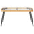 Coffee Table Brown and Black 90 x 45 x 43 cm