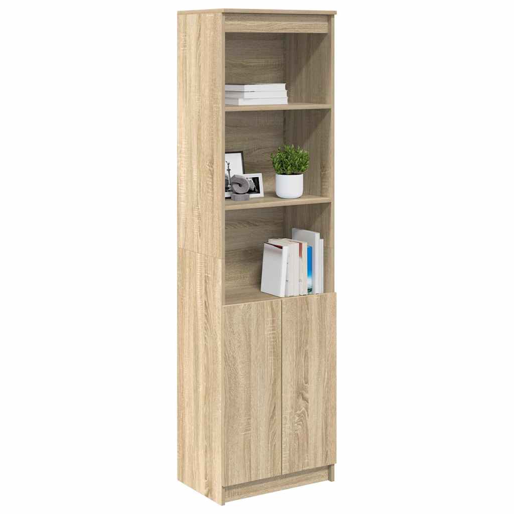 Highboard Sonoma Oak 50x35x180 cm Engineered Wood