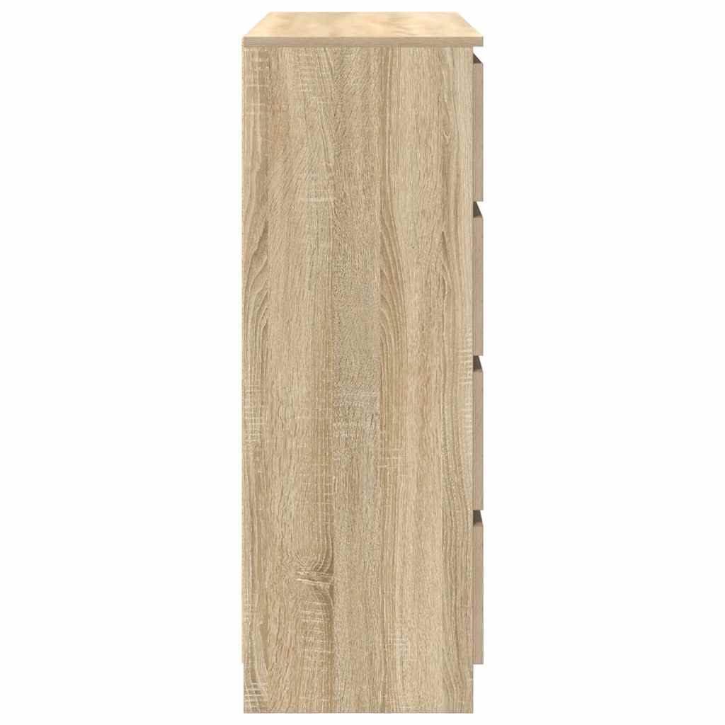 Sideboard Sonoma Oak 100x35x99 cm Engineered Wood