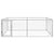 Outdoor Dog Kennel with Door 3x2x1 m Galvanised Steel