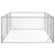 Outdoor Dog Kennel with Door 3x2x1 m Galvanised Steel