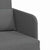 Sofa Bed Dark grey 65 x 80 x 83 cm Fabric