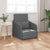 Sofa Bed Dark grey 65 x 80 x 83 cm Fabric