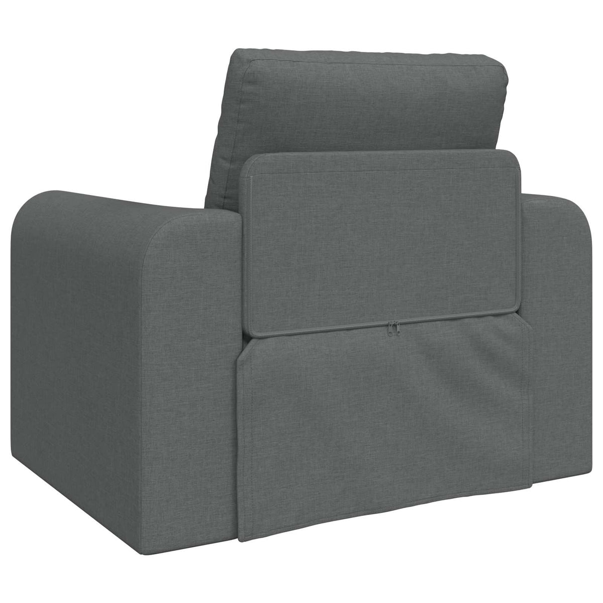 Sofa Bed Dark Grey 98 x 71 x 83 cm Fabric