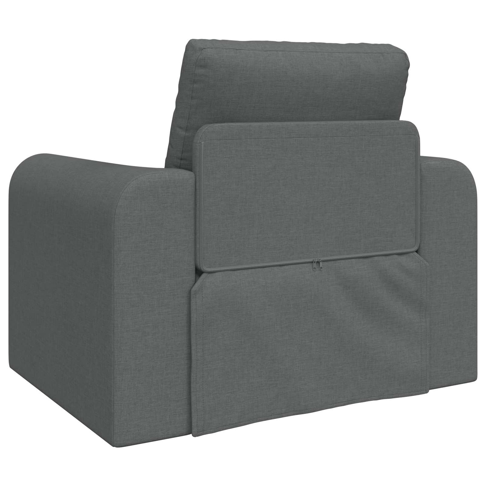 Sofa Bed Dark Grey 98 x 71 x 83 cm Fabric